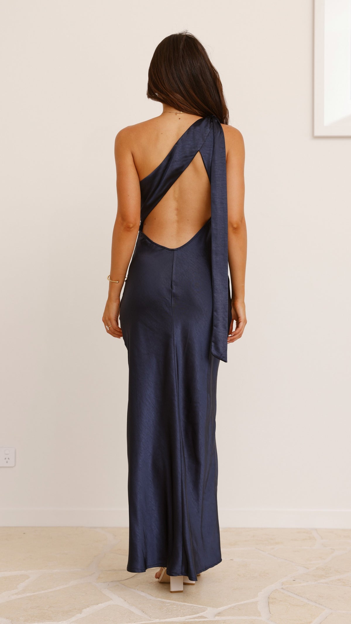 navy blue one shoulder maxi dress Halle One Shoulder Maxi Dress - Navy - Buy Women's Dresses