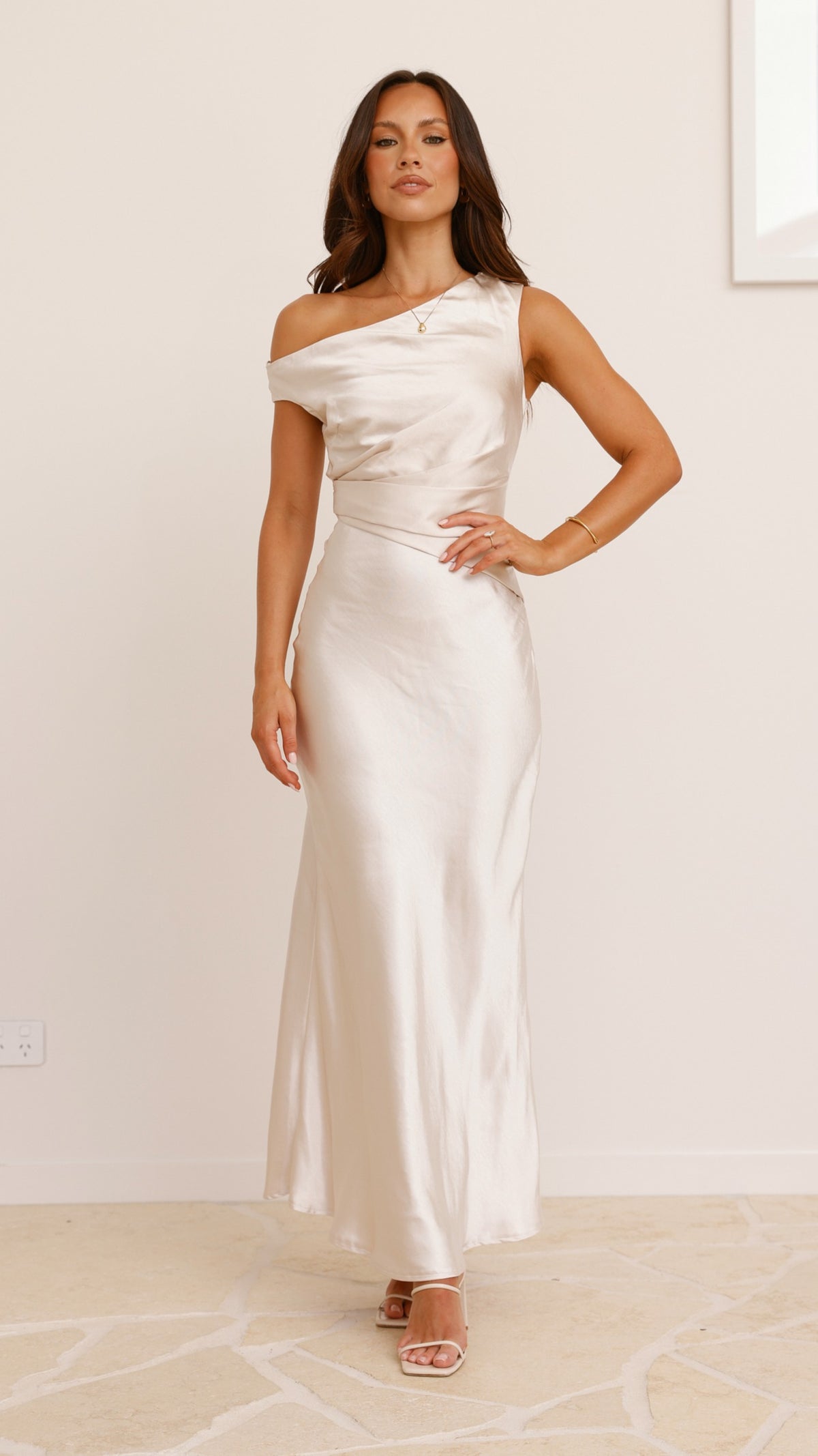monet off the shoulder mixed media maxi dress Auria Off Shoulder Maxi Dress - Champagne - Buy Women's Maxi Dresses