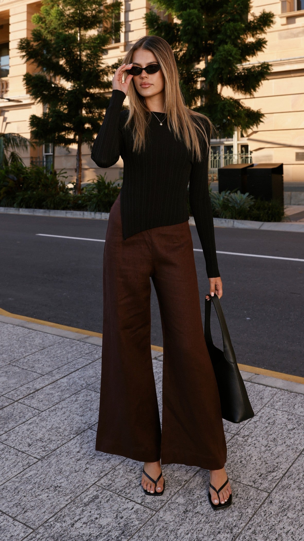 Karah Pants - Chocolate - Billy J