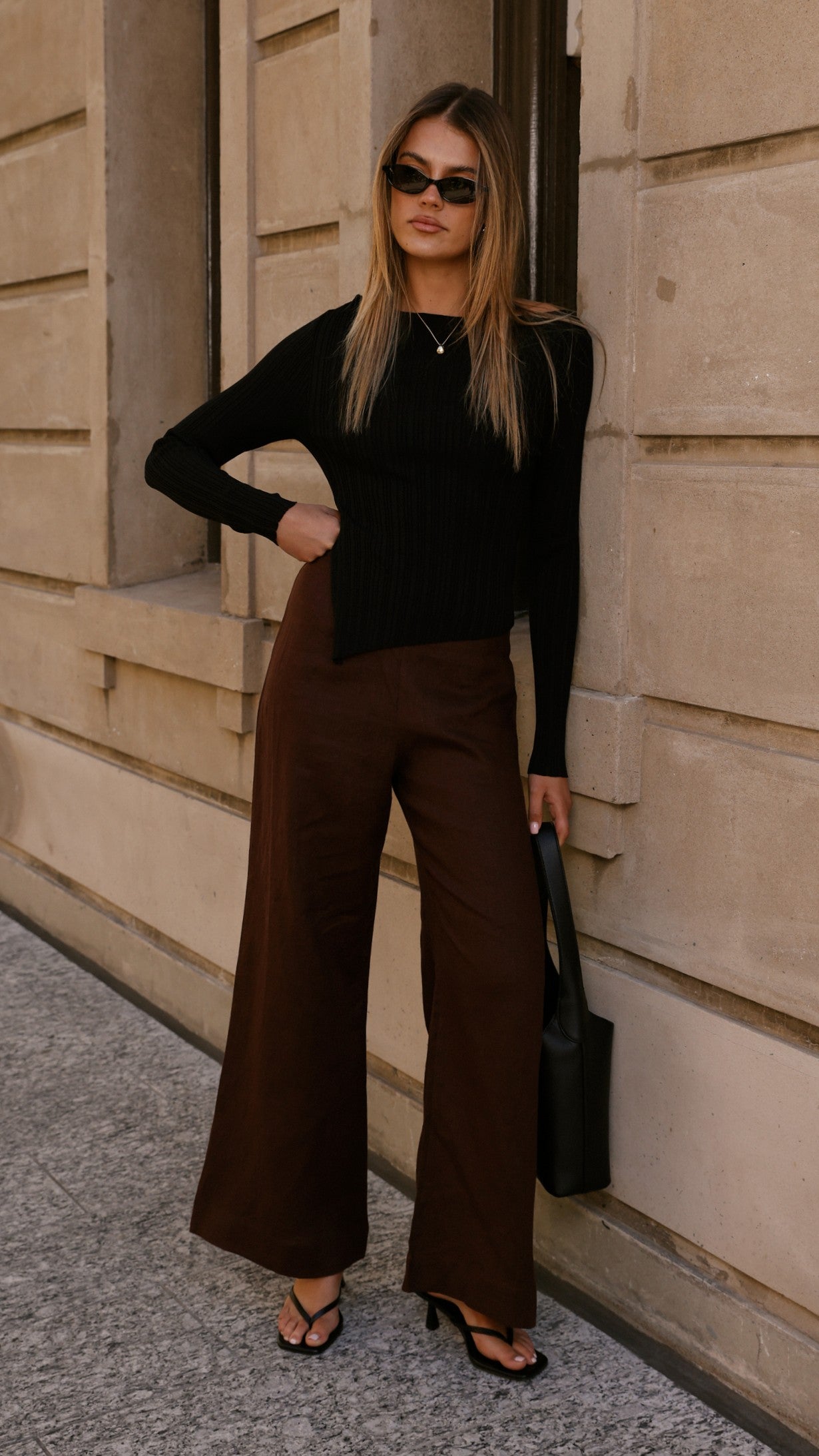 Karah Pants - Chocolate - Billy J