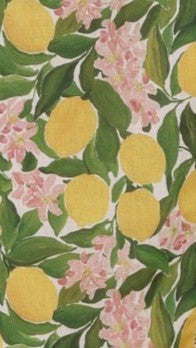 Cartia Mini Dress - Lemon Print - Billy J