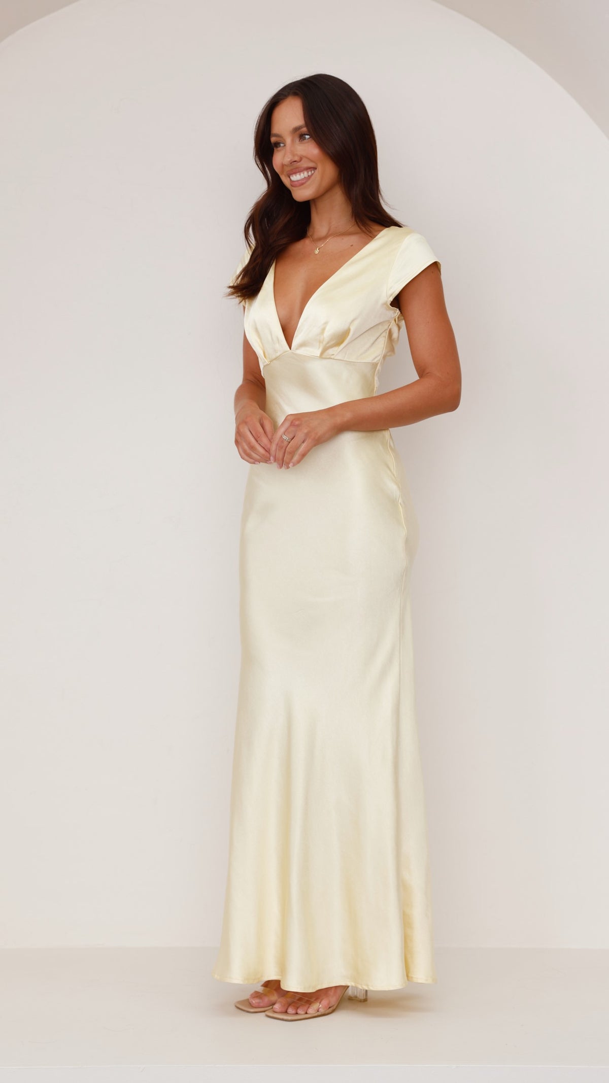 Amelia Maxi Dress - Yellow - Buy Women's Dresses - Billy J Amelia Maxi Dress - Yellow - Buy Women's Dresses - Billy J