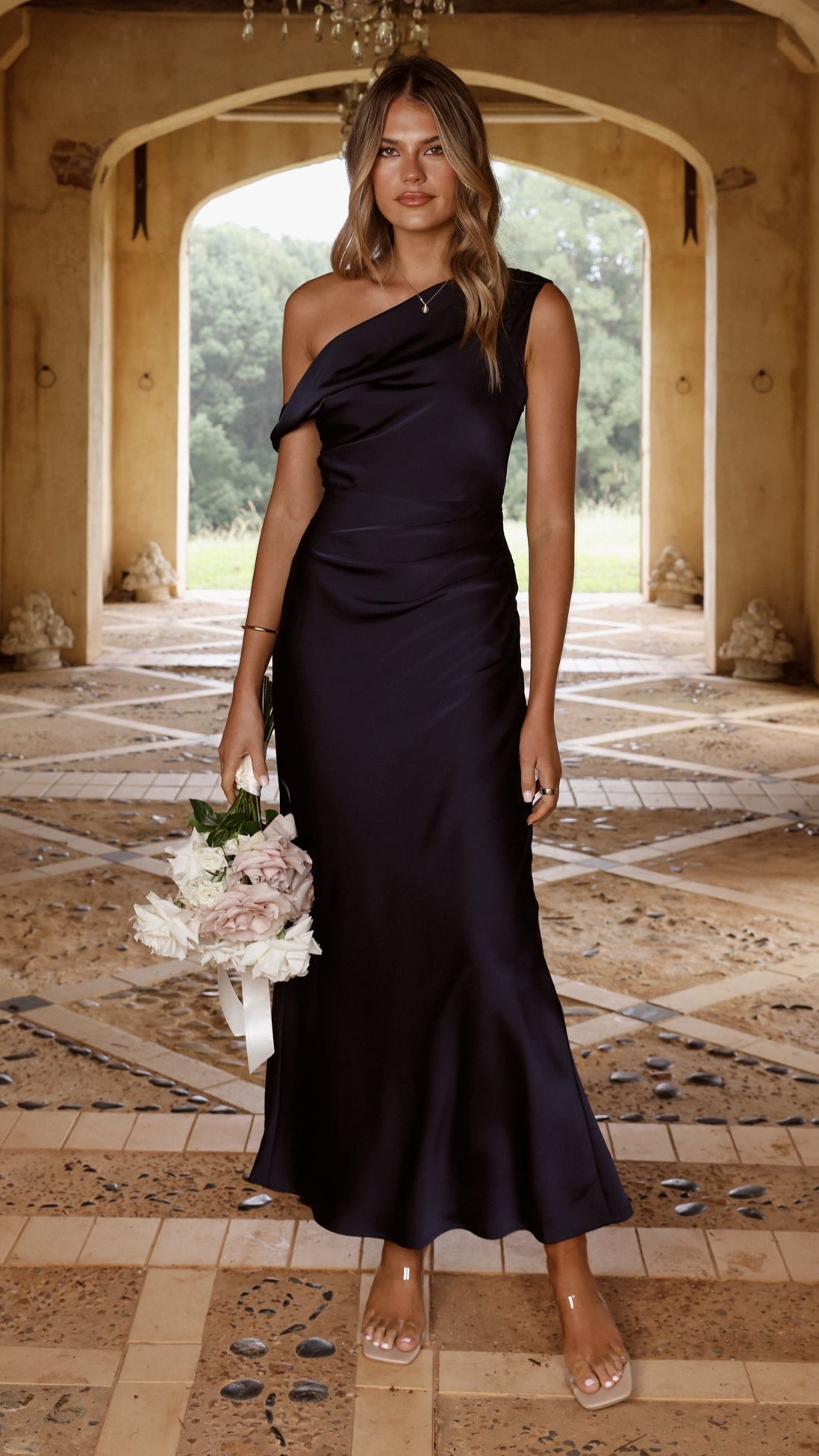 Gigi Maxi Dress - Navy - Billy J