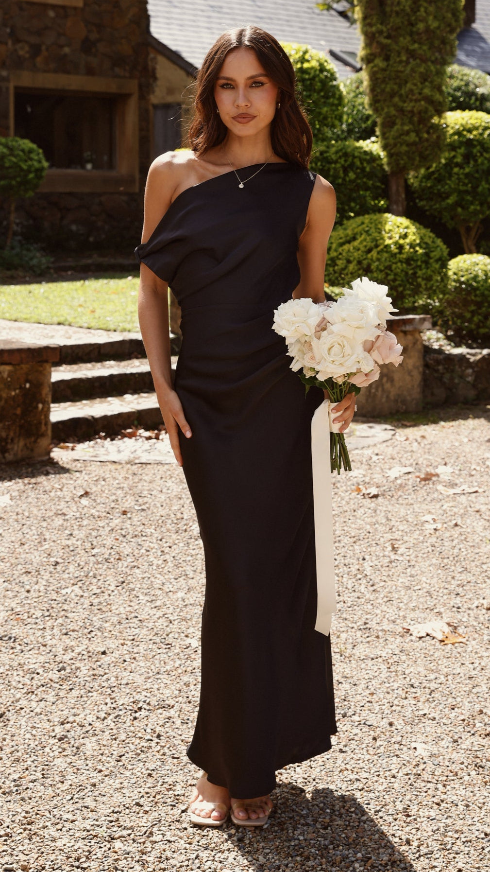 Gigi Maxi Dress - Black - Billy J