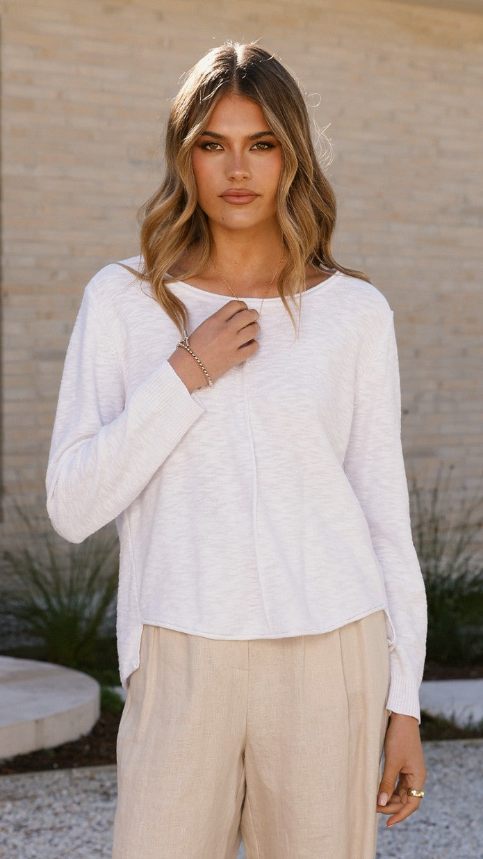 Sacha Top - White - Billy J