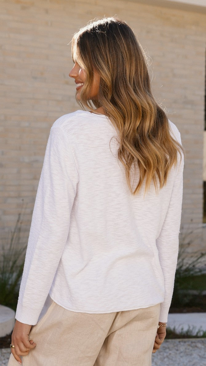 Sacha Top - White - Billy J