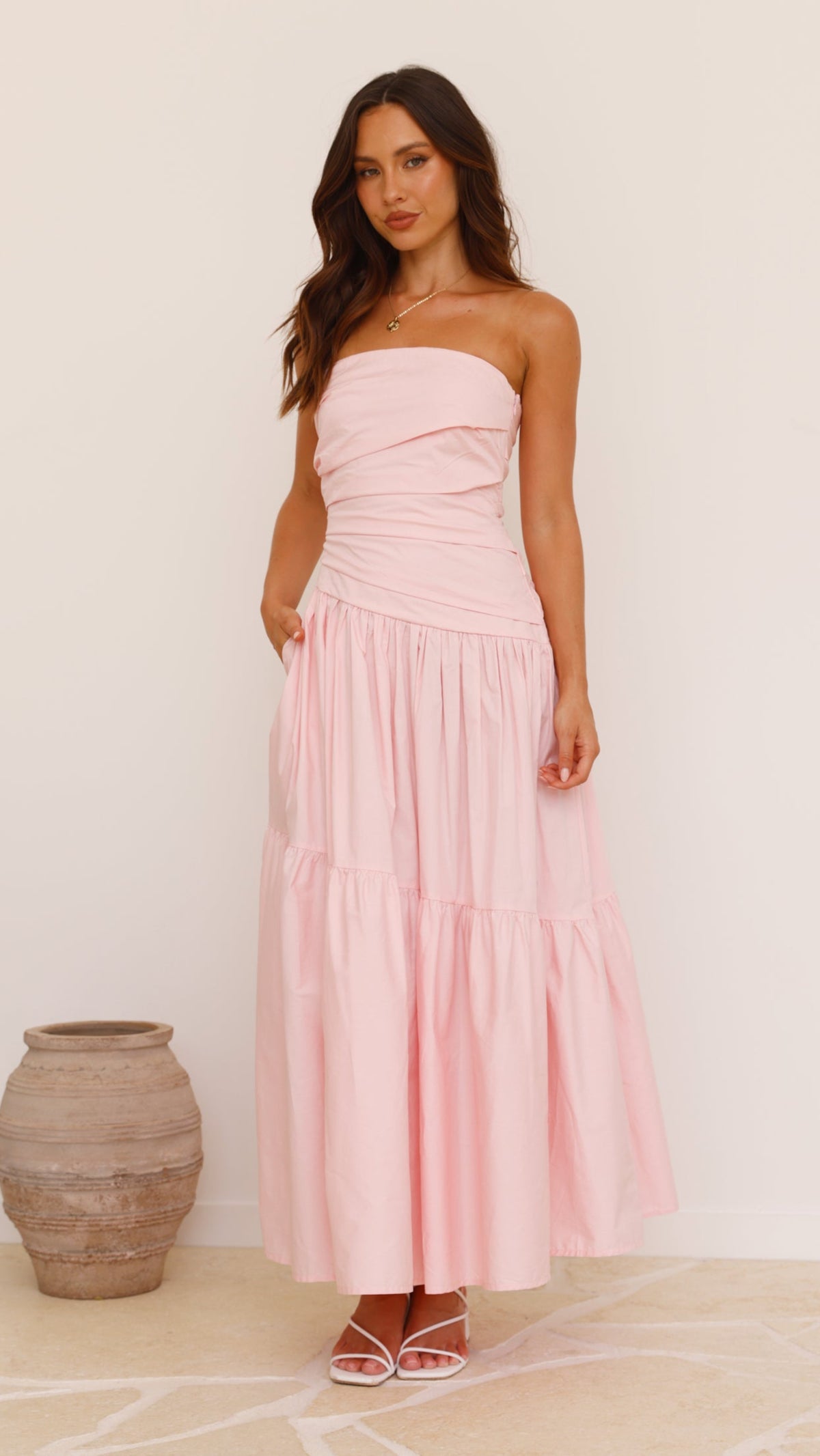 billy j pink dress 6 / Pink