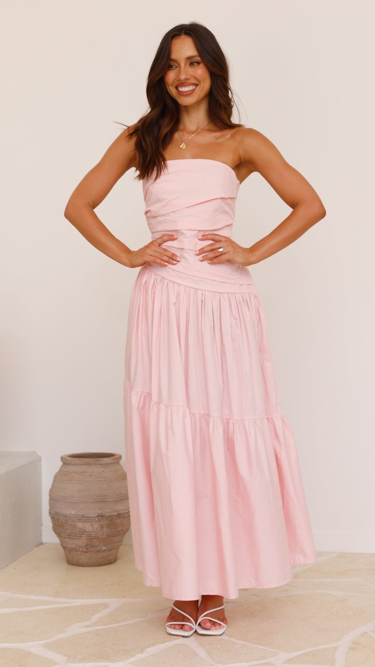 bell lola maxi dress Lola Maxi Dress in Green/Pink Flower