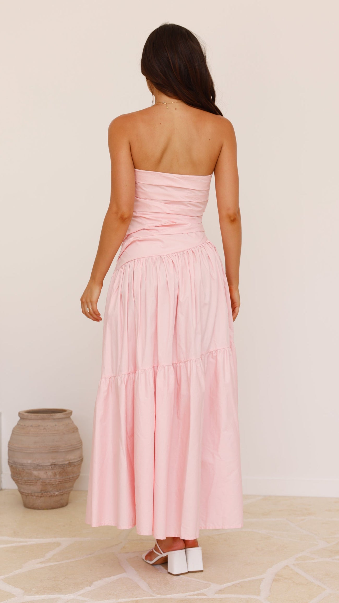 Lola Maxi Dress - Pink - Billy J