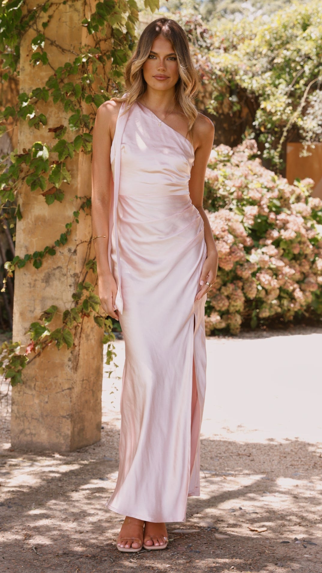 Billy J Women's Halle One Shoulder Maxi Dress