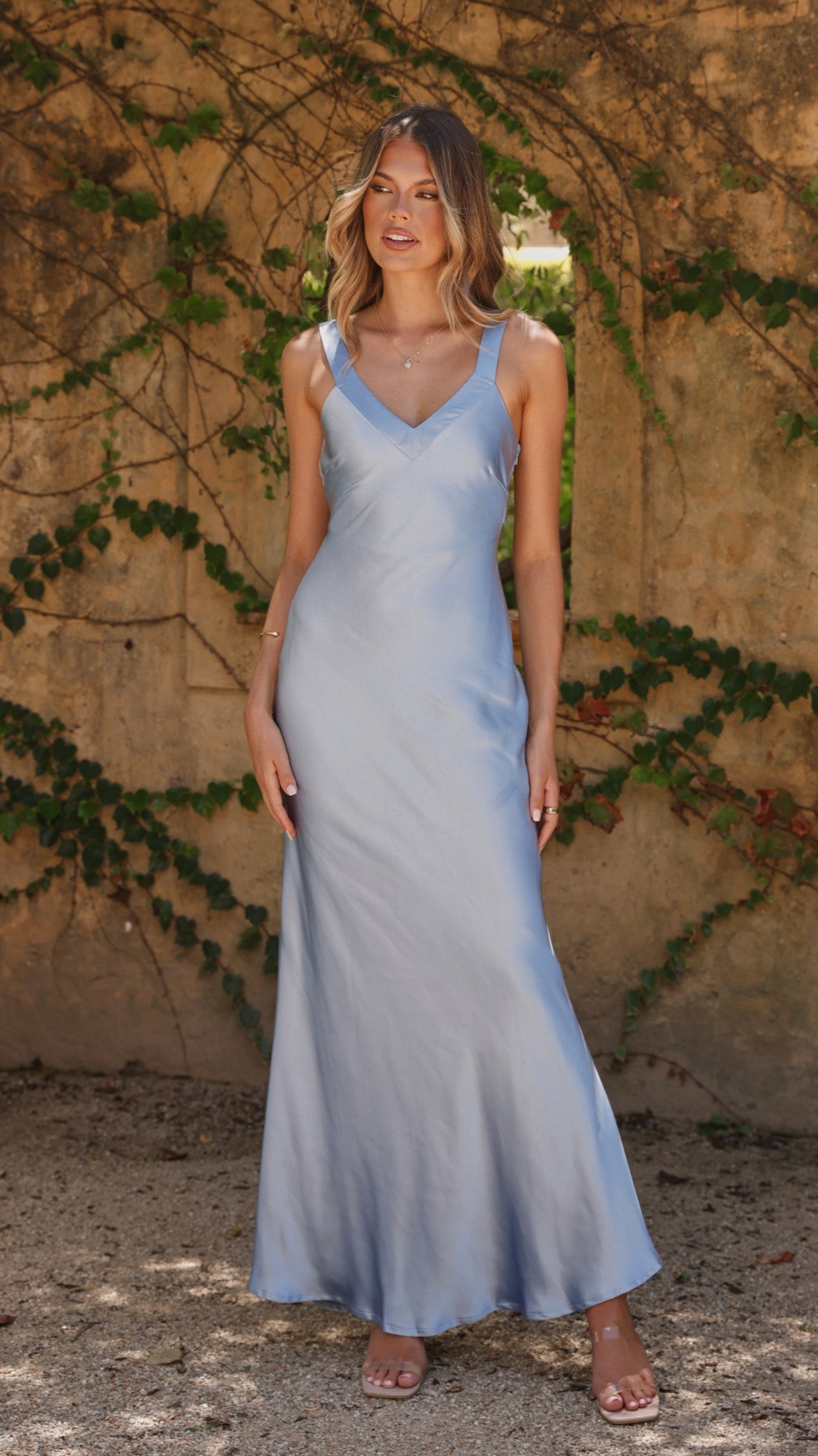 Andie Maxi Dress - Blue - Billy J