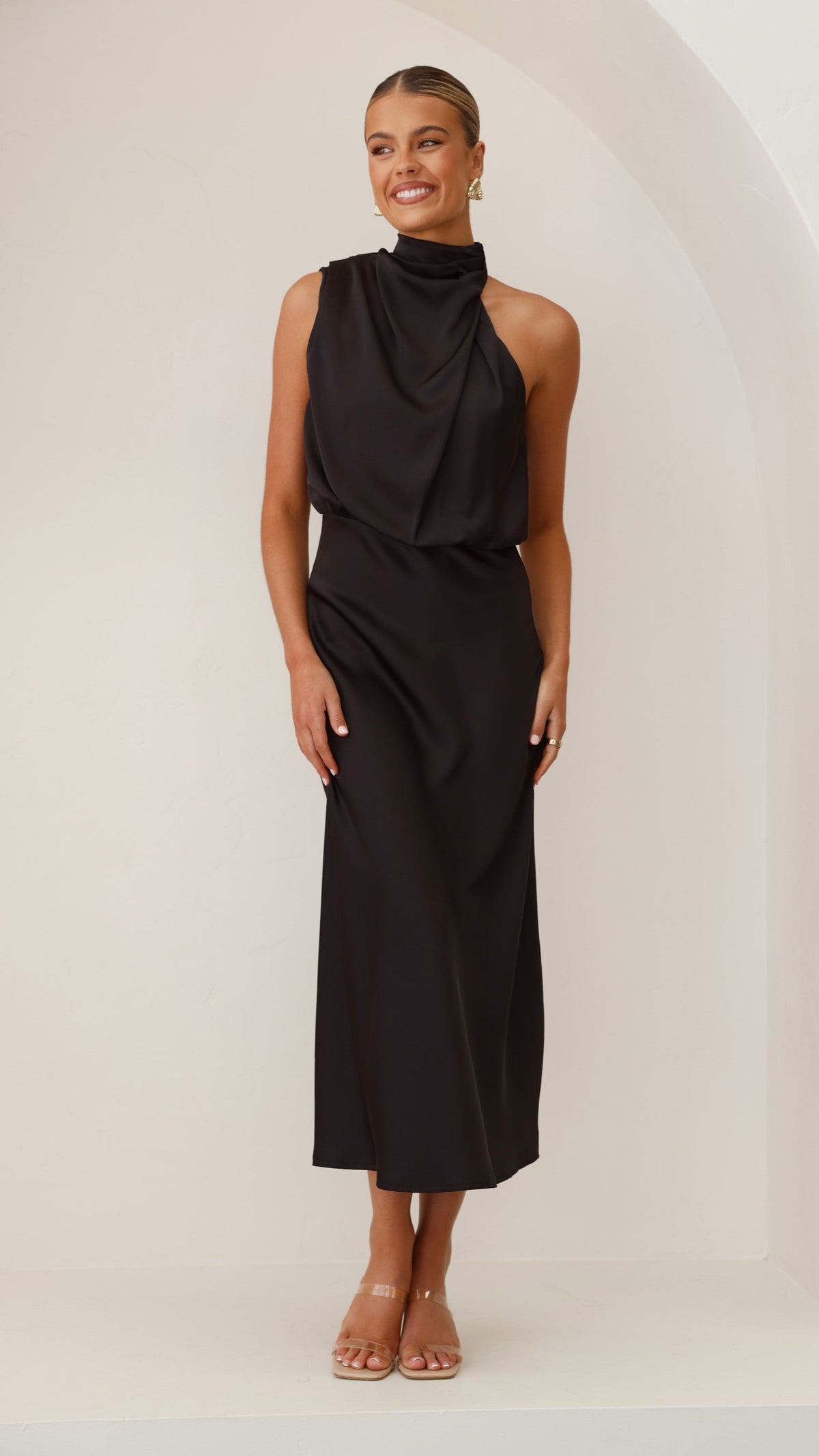 knee length dresses for ladies Esther Maxi Dress - Champagne - Buy Women's Dresses