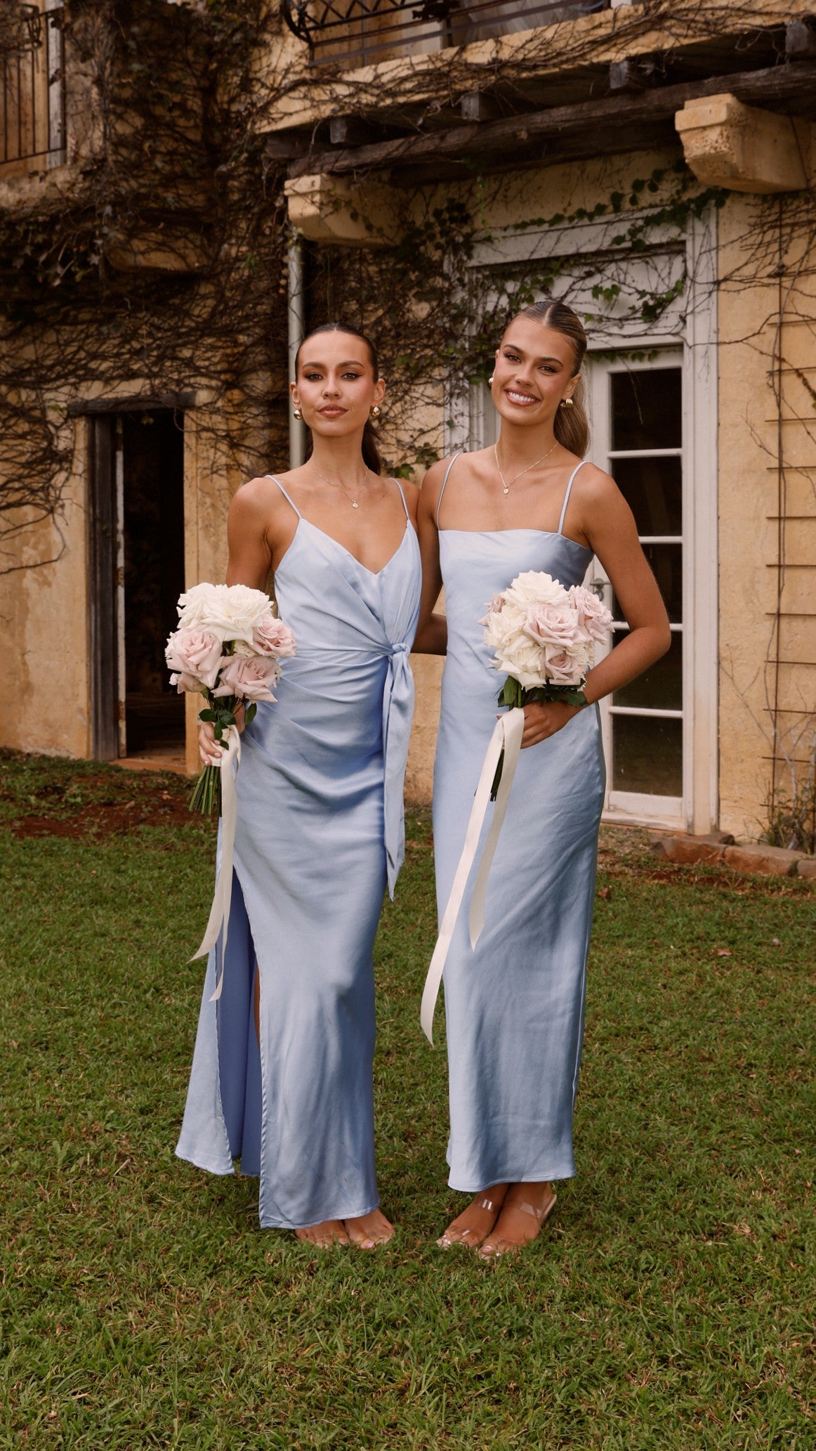 Keira Maxi Dress - Baby Blue - Billy J