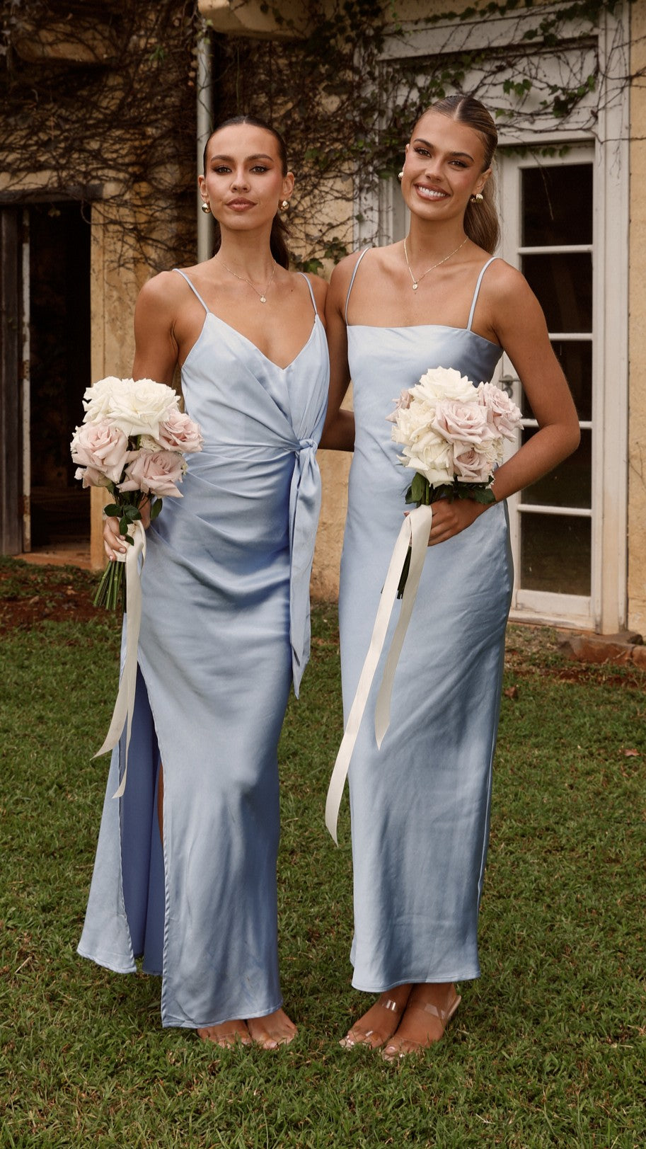 Keira Maxi Dress - Baby Blue - Billy J
