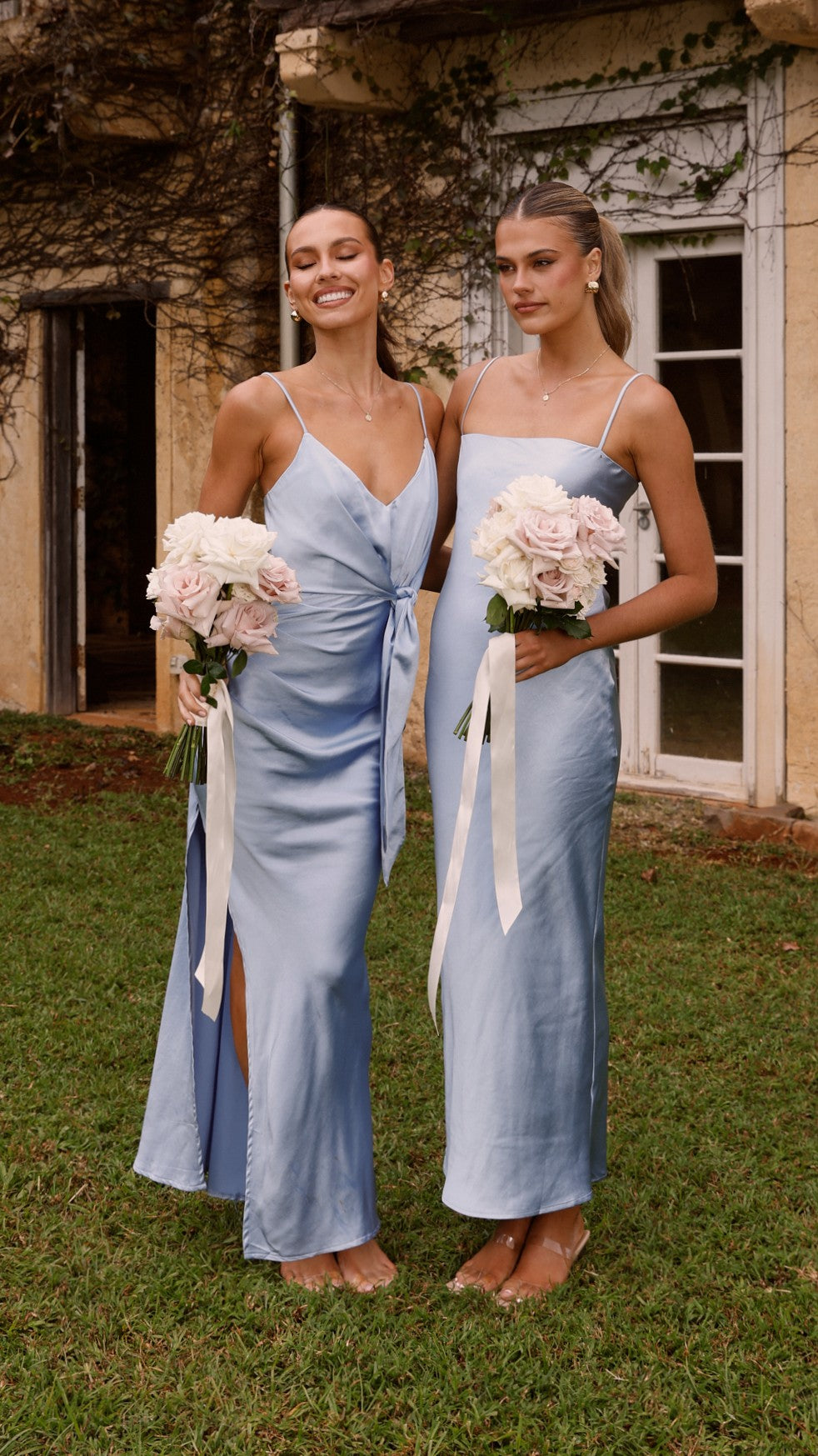 Keira Maxi Dress - Baby Blue - Billy J