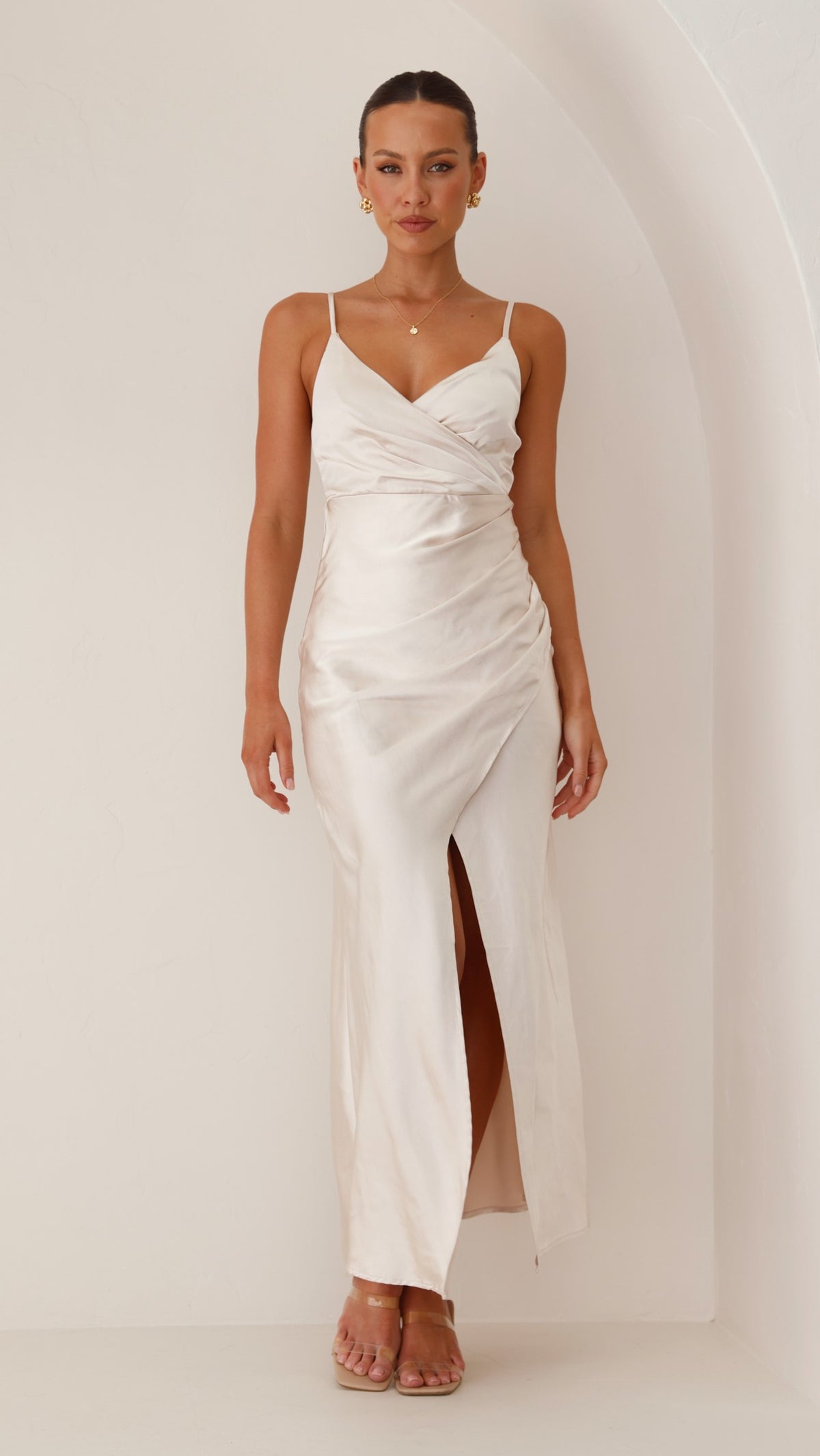 billy j elsa midi dress Elsa Midi Dress - Champagne - Buy Women's Dresses