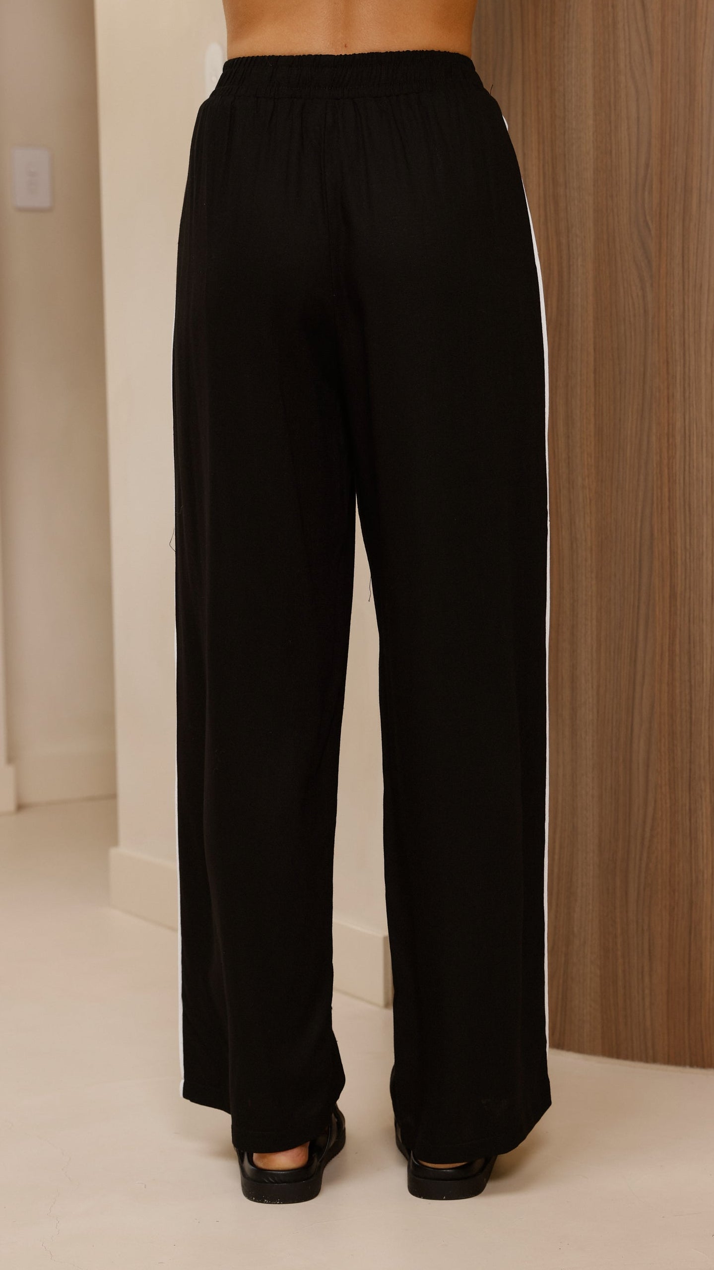 Hartley Pants - Black / White - Billy J