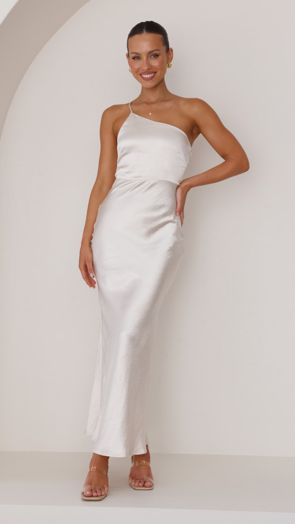 billy j margot maxi dress 6 / Champagne