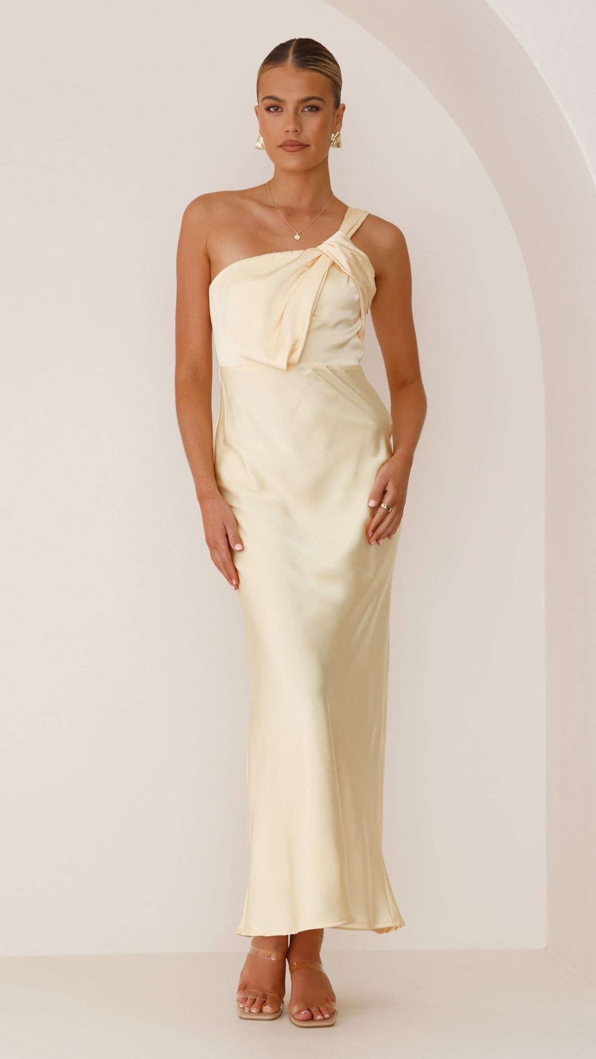 Greta Maxi Dress - Lemon - Buy Women's Dresses - Billy J