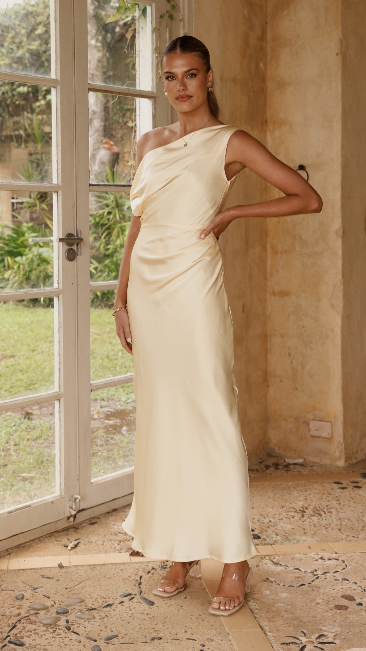 Gigi Maxi Dress - Lemon - Billy J