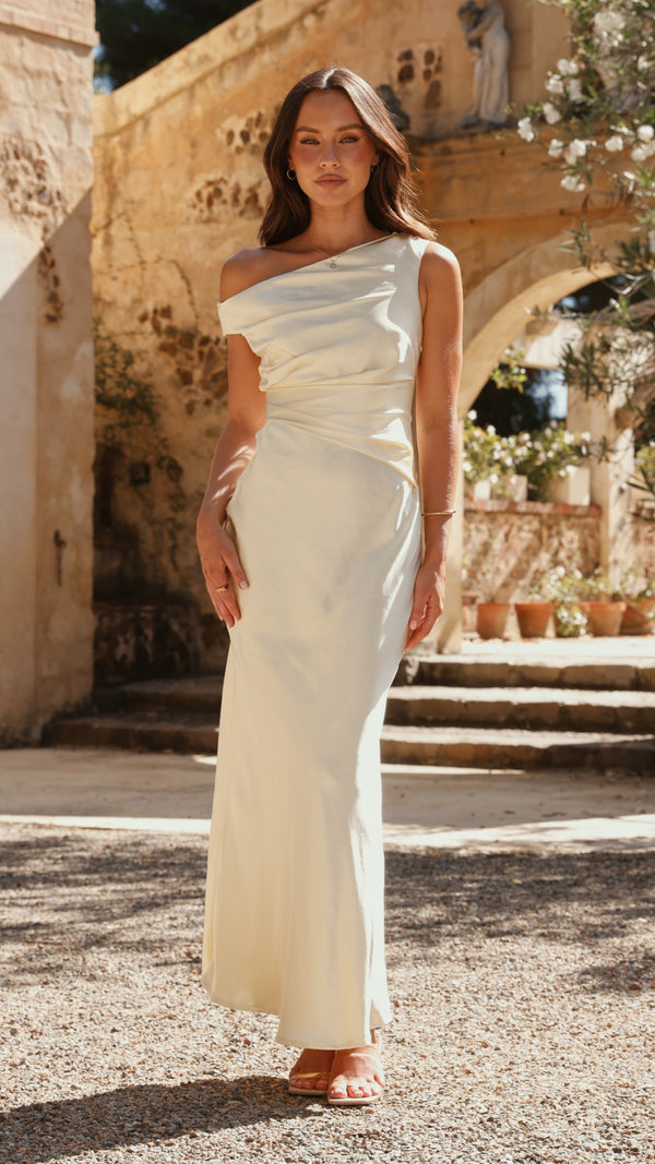 Auria Off Shoulder Maxi Dress