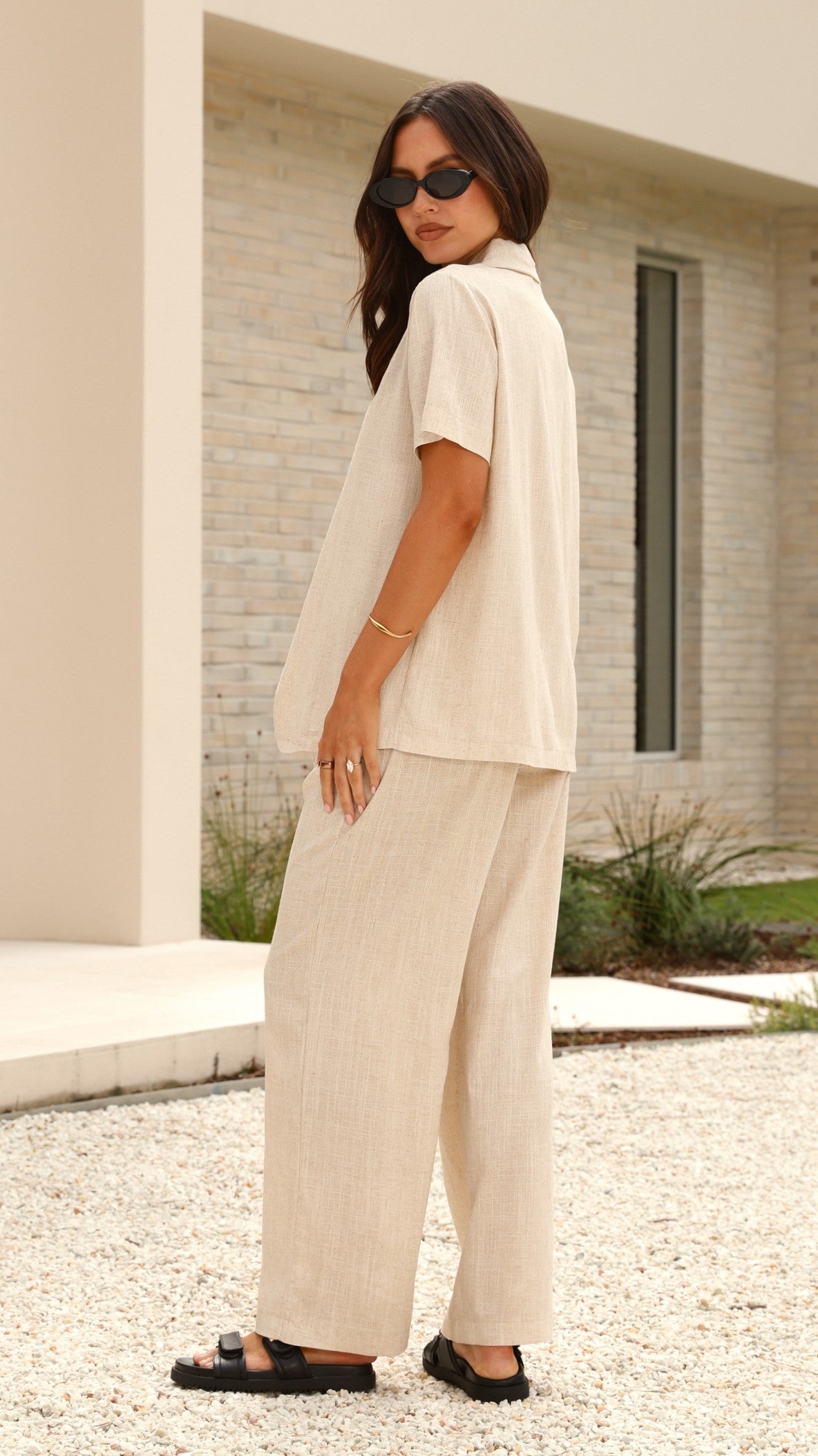 Adelais Shirt - Beige - Billy J
