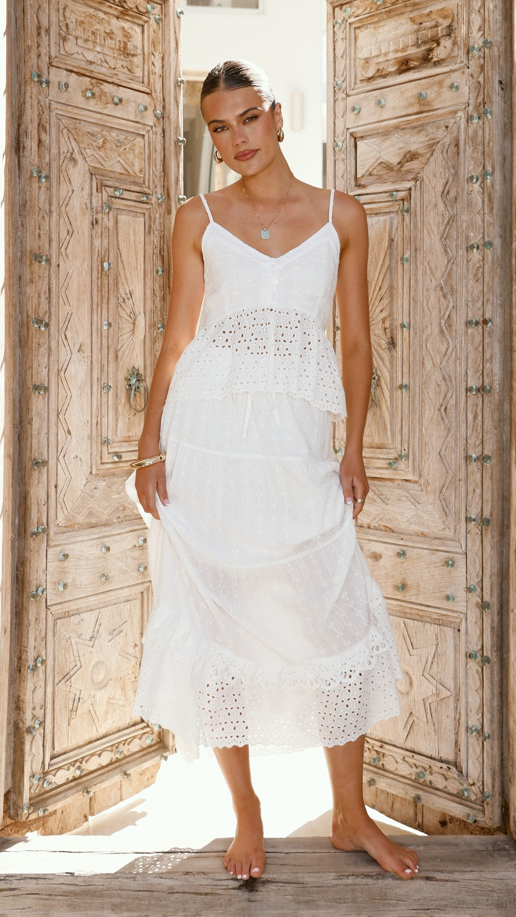 Majella Top - White - Billy J