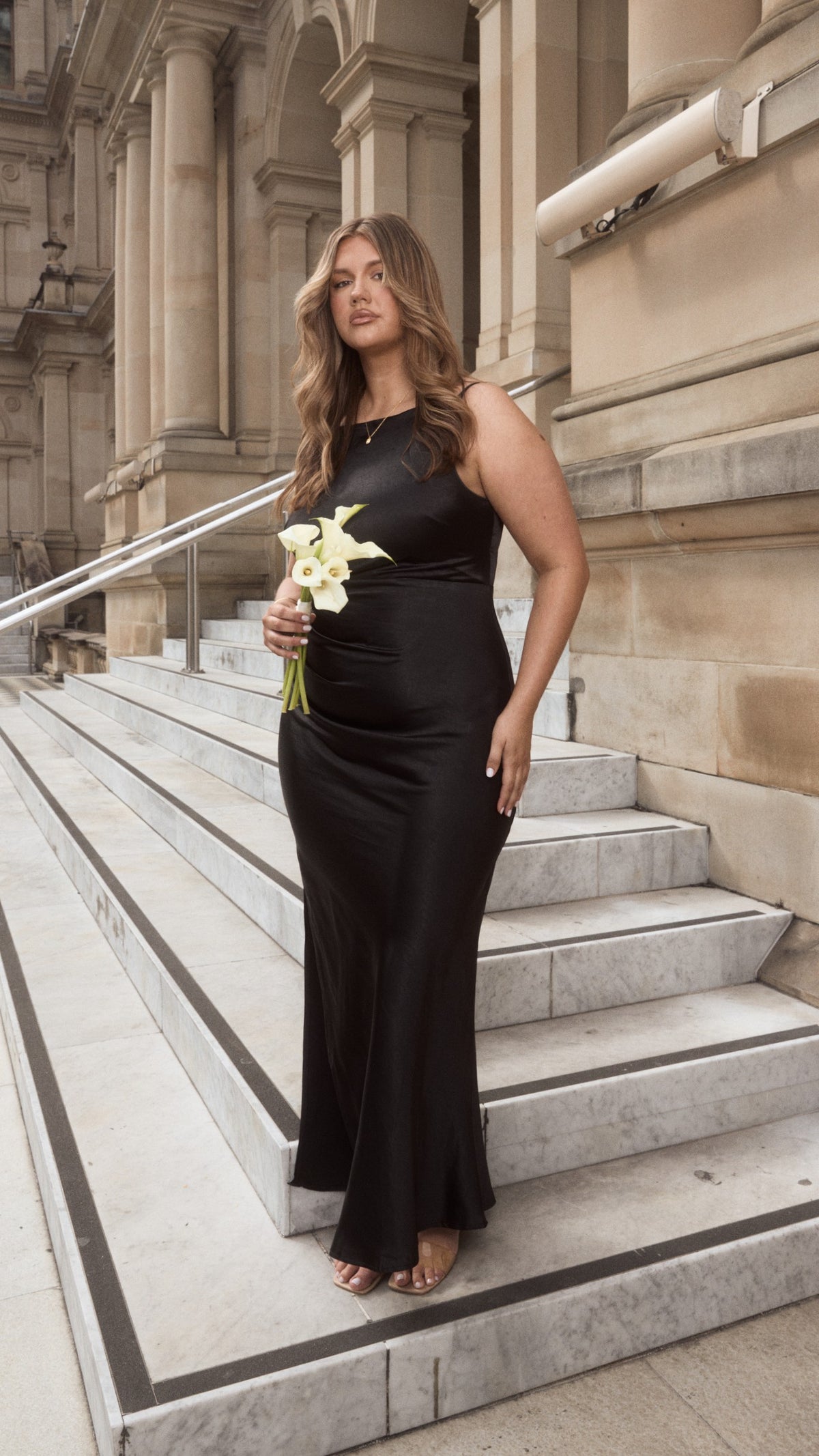 ava maxi dress billy j 10 / Black