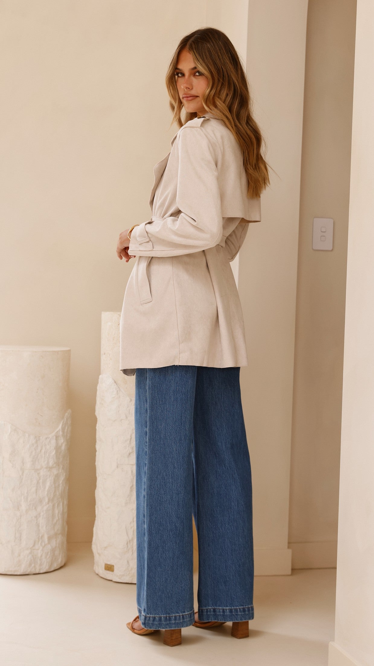 Jaya Coat - Natural - Billy J
