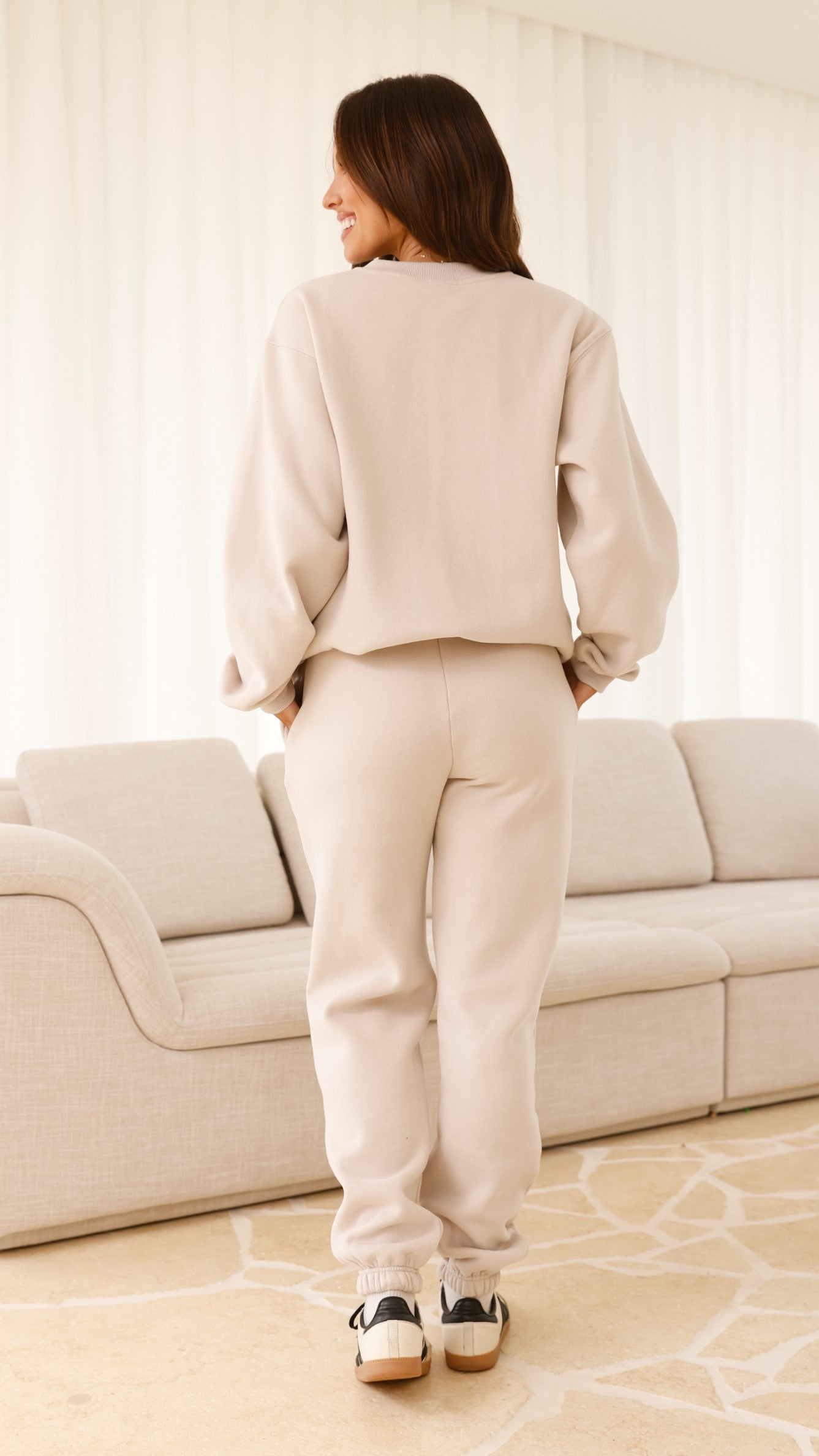 Billy J Trackie Pants - Beige - Billy J