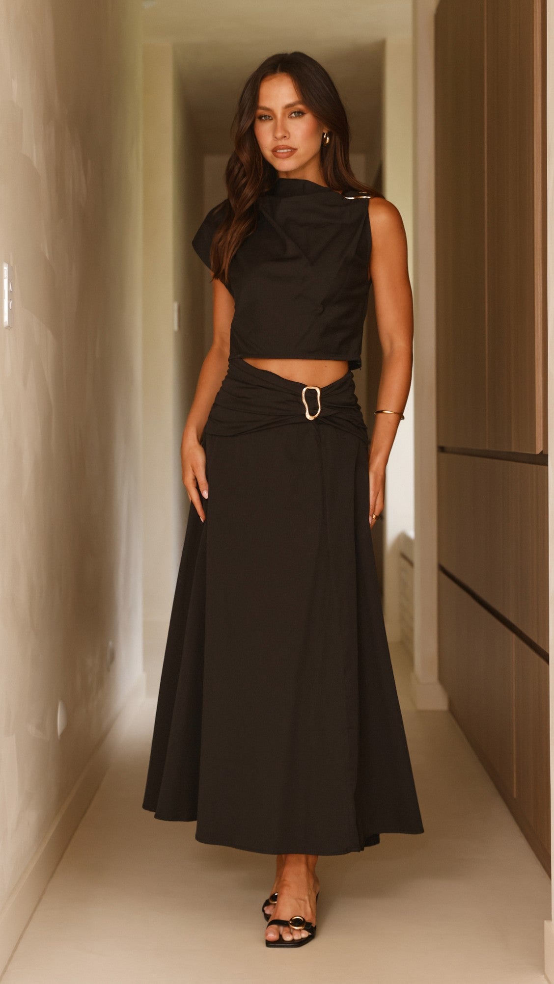 Delphine Top - Black - Billy J