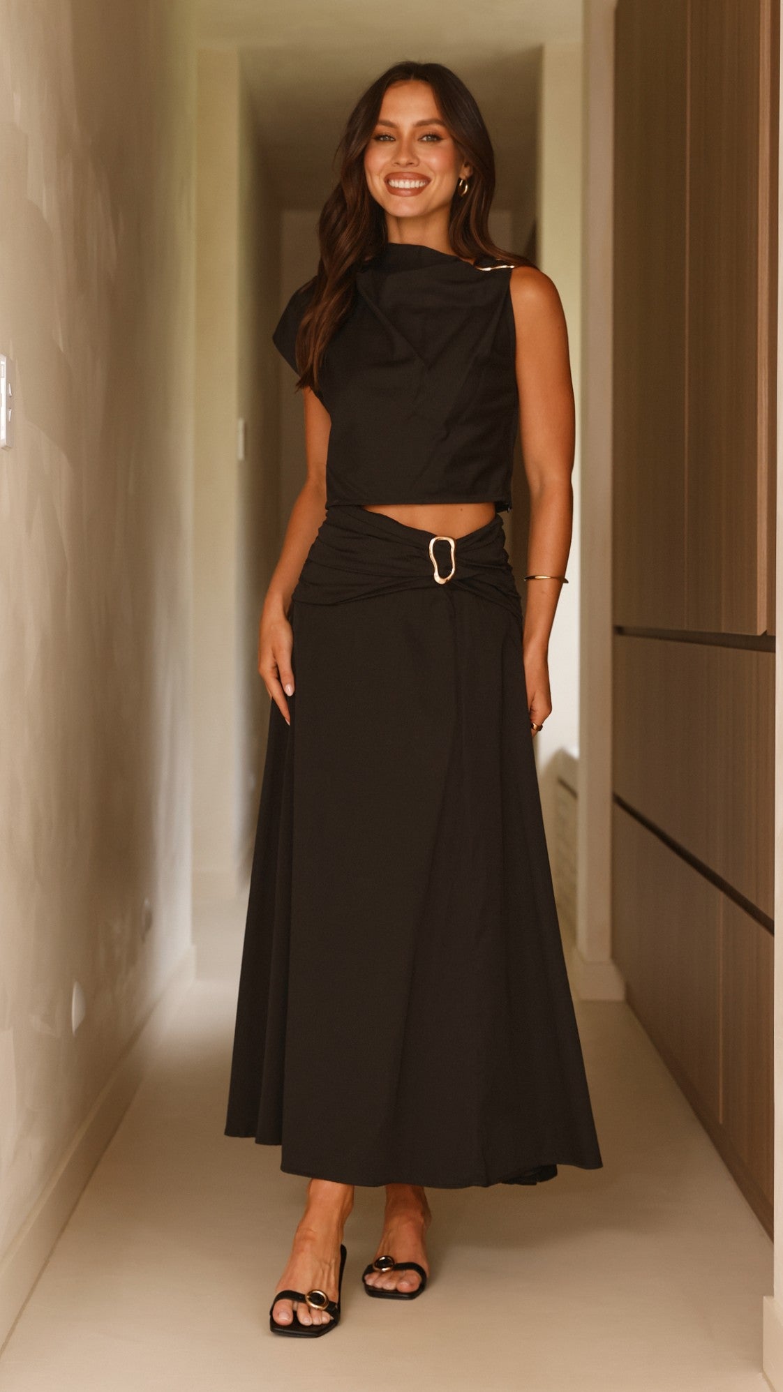 Delphine Top - Black - Billy J