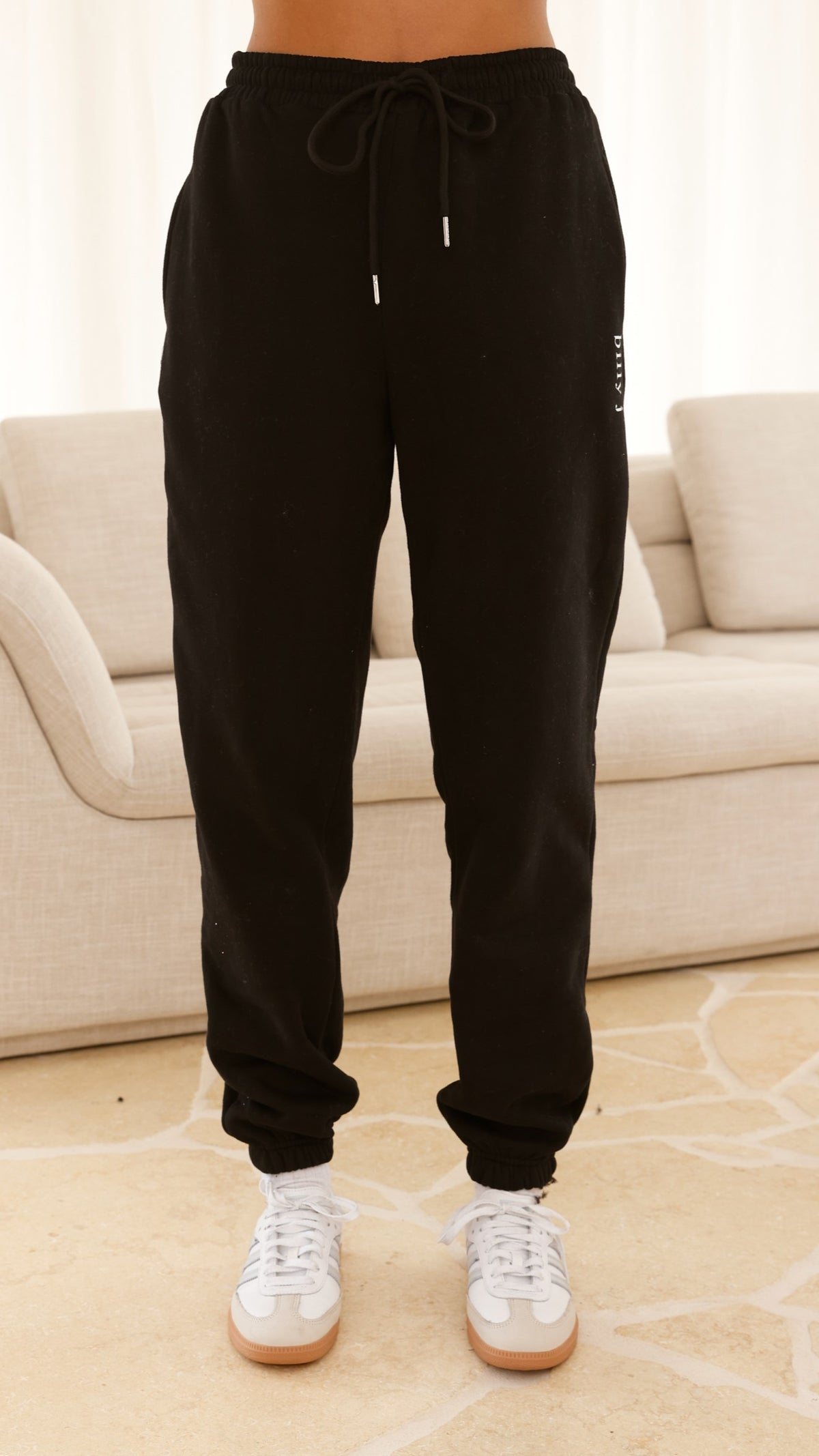 Billy J Trackie Pants - Black - Billy J