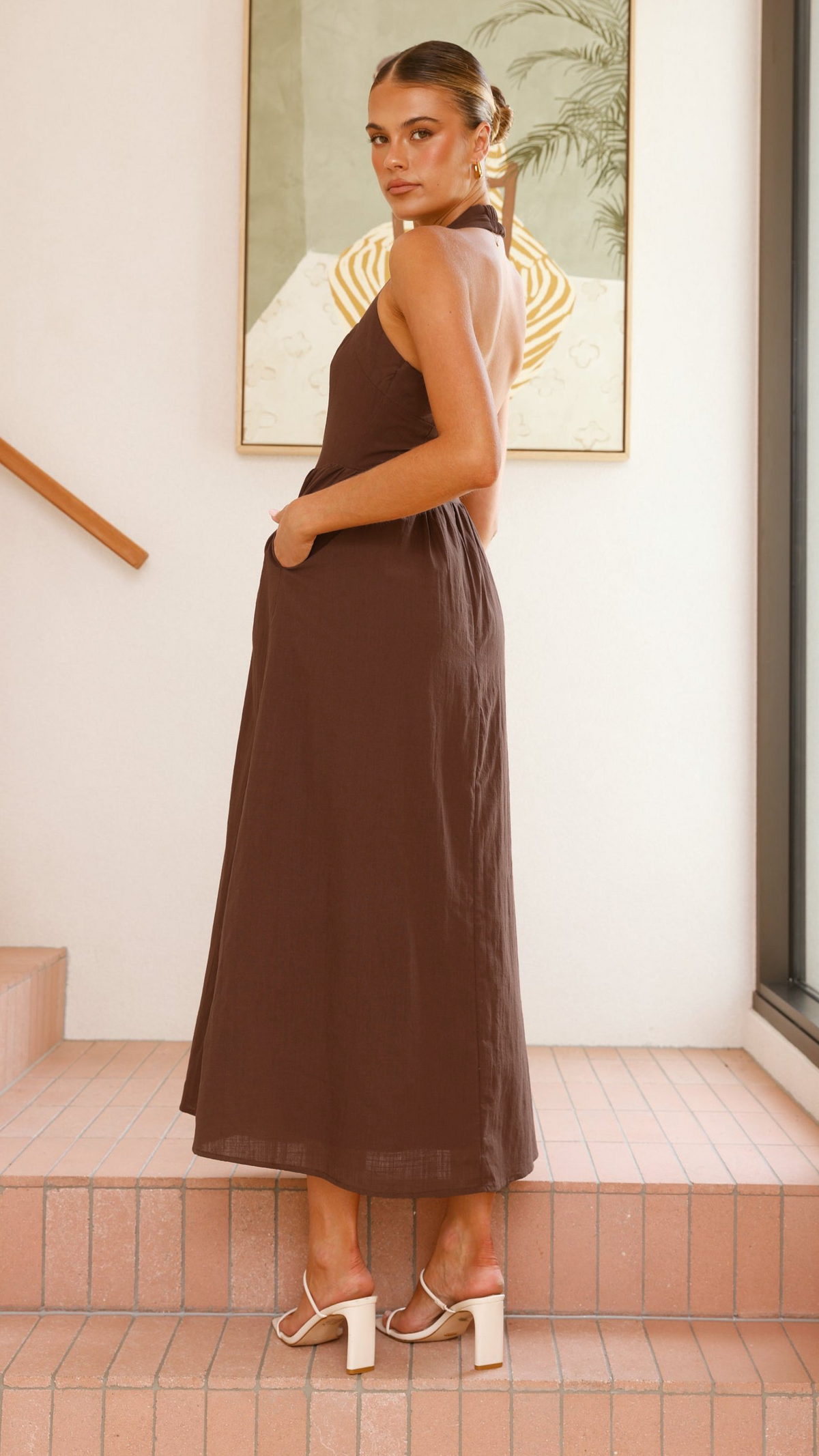 caden maxi dress billy j 10 / Black