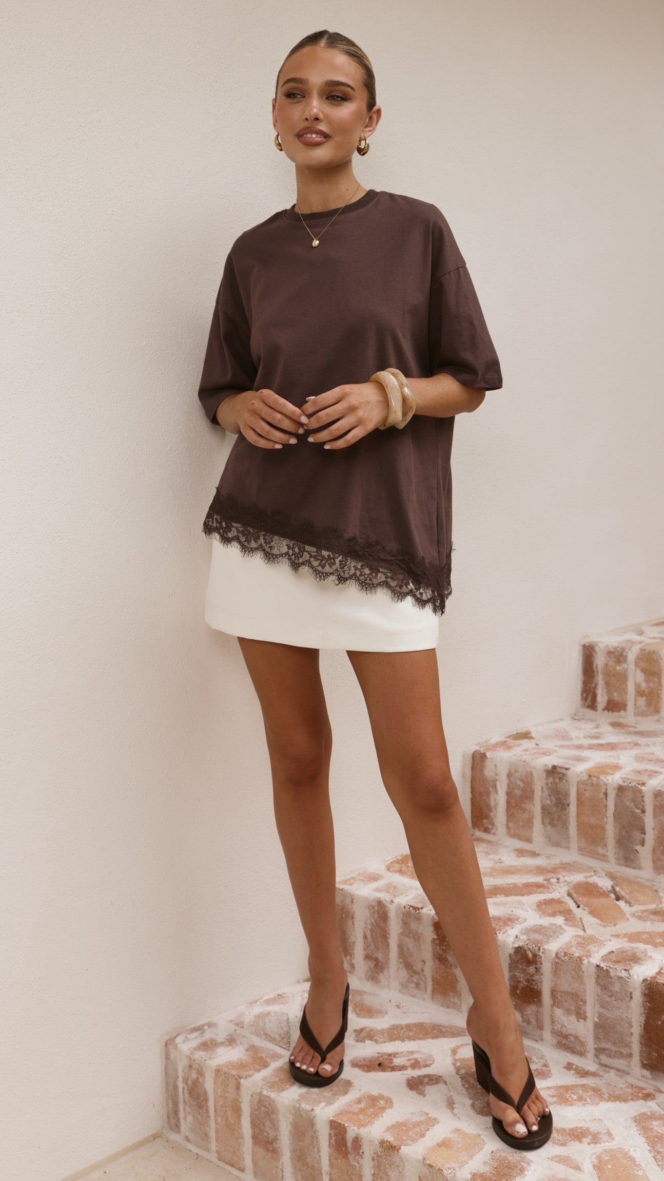 Vira Tee - Chocolate - Billy J