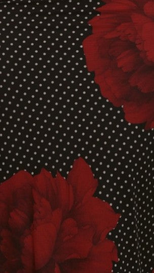 Freeda Maxi Dress - Black Floral - Billy J