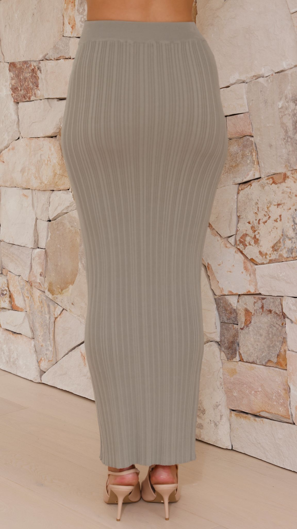Isla Maxi Skirt - Khaki - Billy J