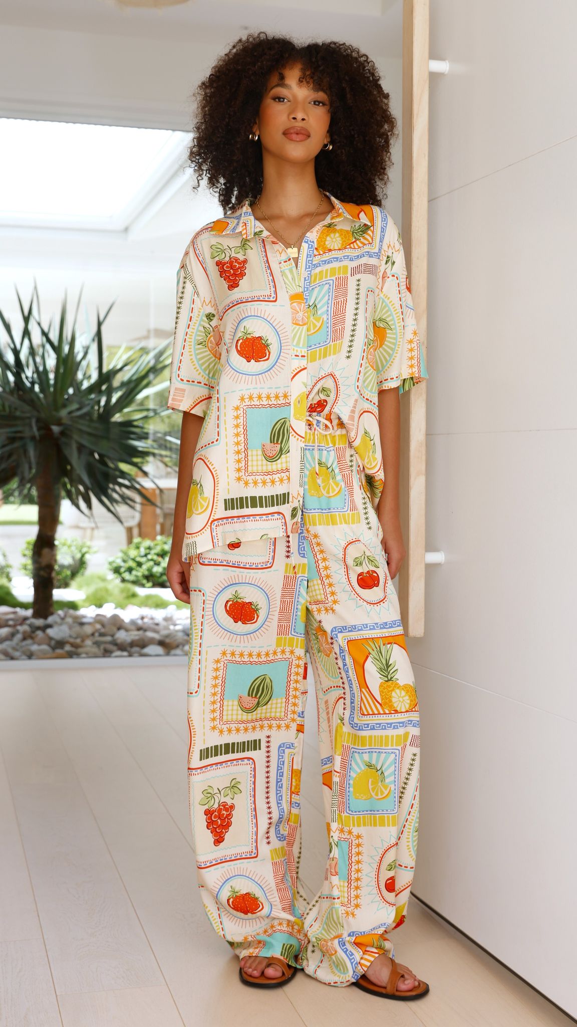 Agata Shirt - Agata Print - Billy J