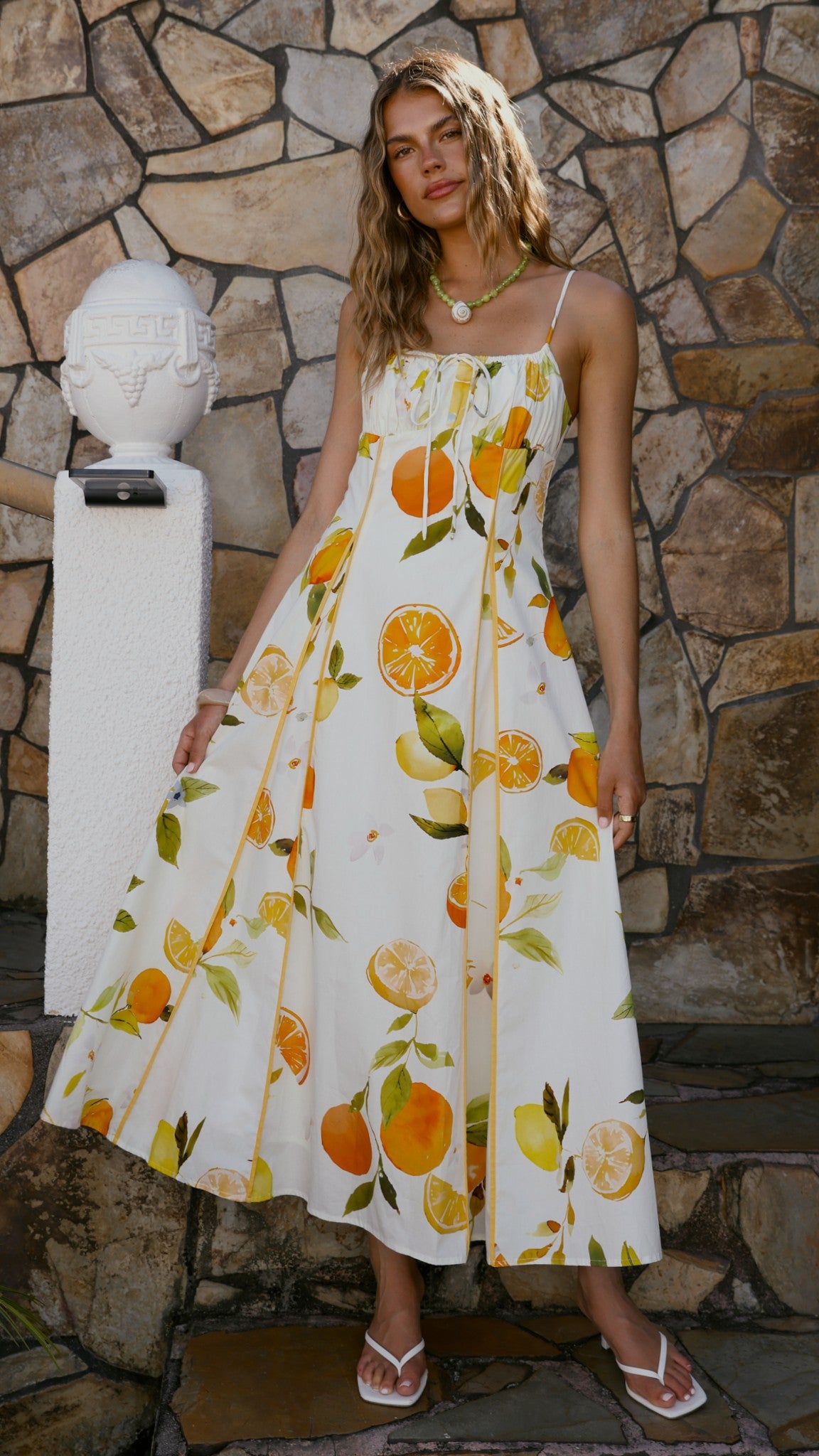 Antonia Maxi Dress - Sunshine and Lemons - Billy J