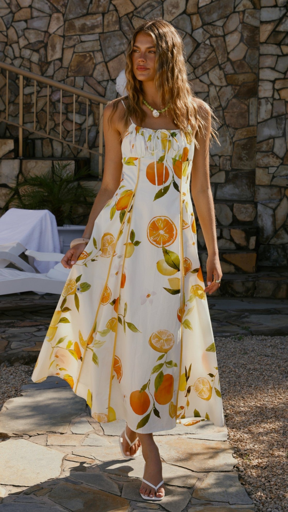 Antonia Maxi Dress - Sunshine and Lemons - Billy J