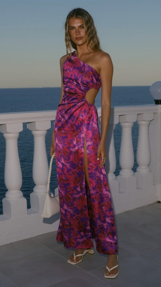 Barzilio Dress - Pink/Purple - Billy J