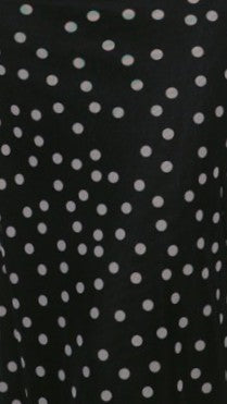 Loralei Maxi Dress - Black/White Polka Dot - Billy J