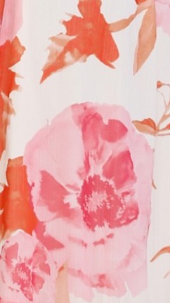 Chase Off Shoulder Maxi Dress- Pink Floral - Billy J