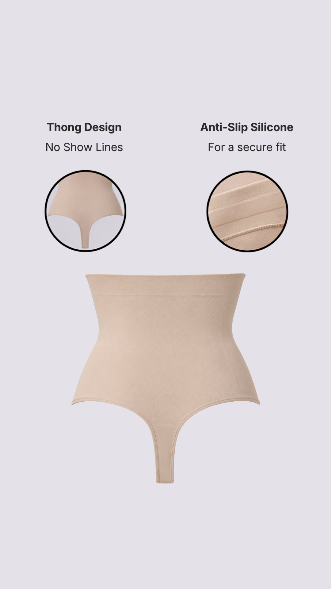 BZEZ Smoothing Sculpt High-Waisted Brief - Bare - Billy J
