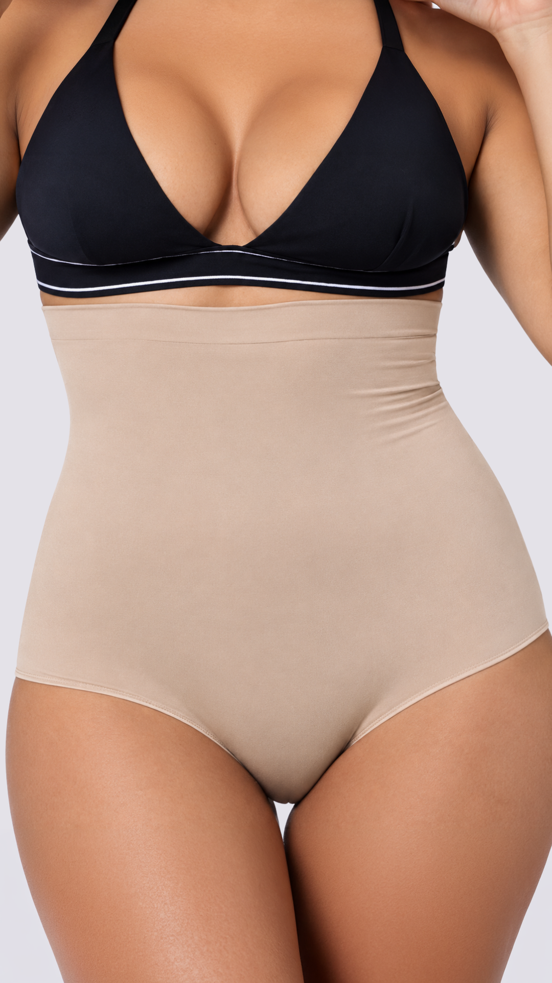 BZEZ Smoothing Sculpt High-Waisted Brief - Bare - Billy J