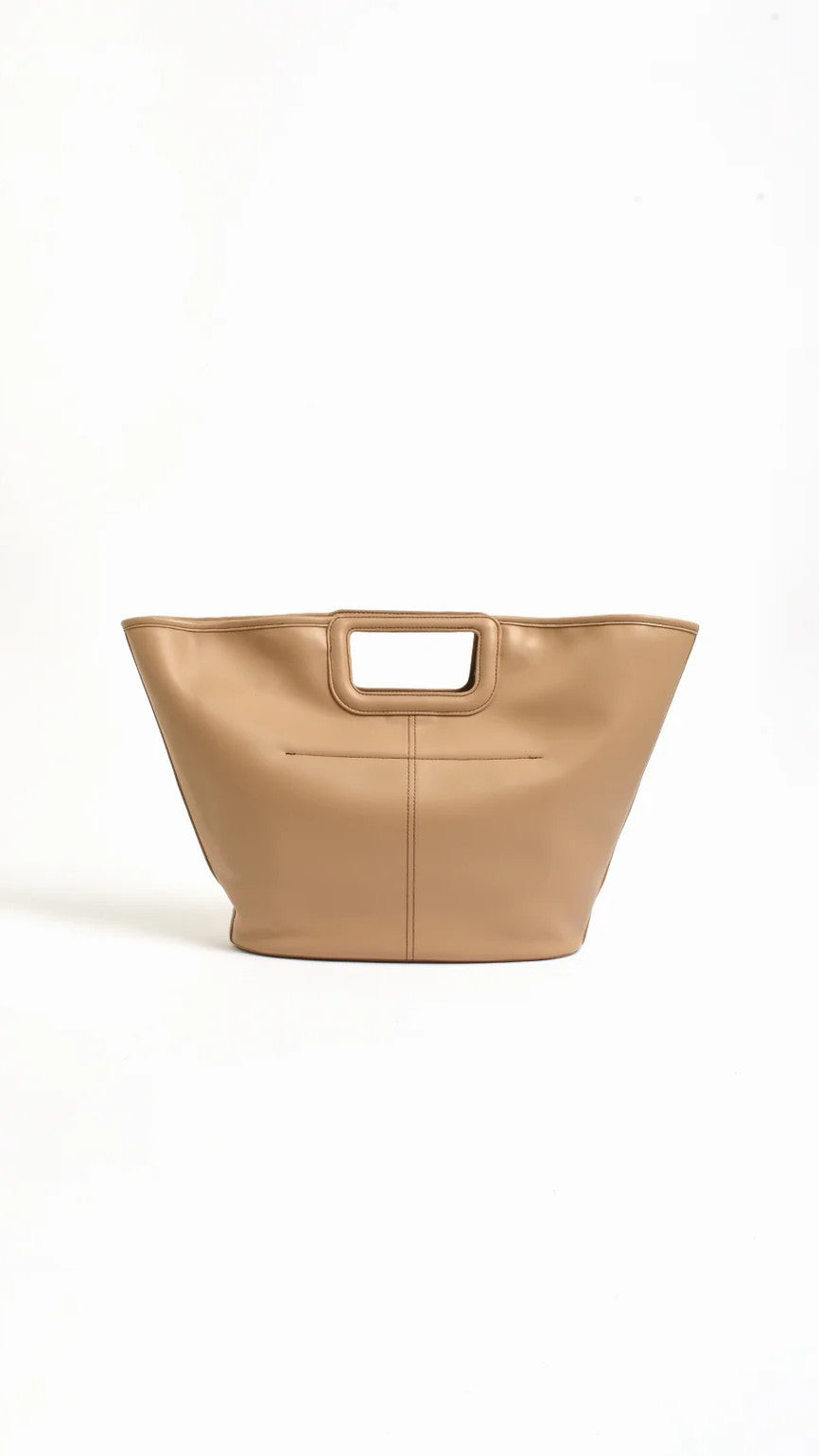 Stitched Tote Bag - Nude - Billy J