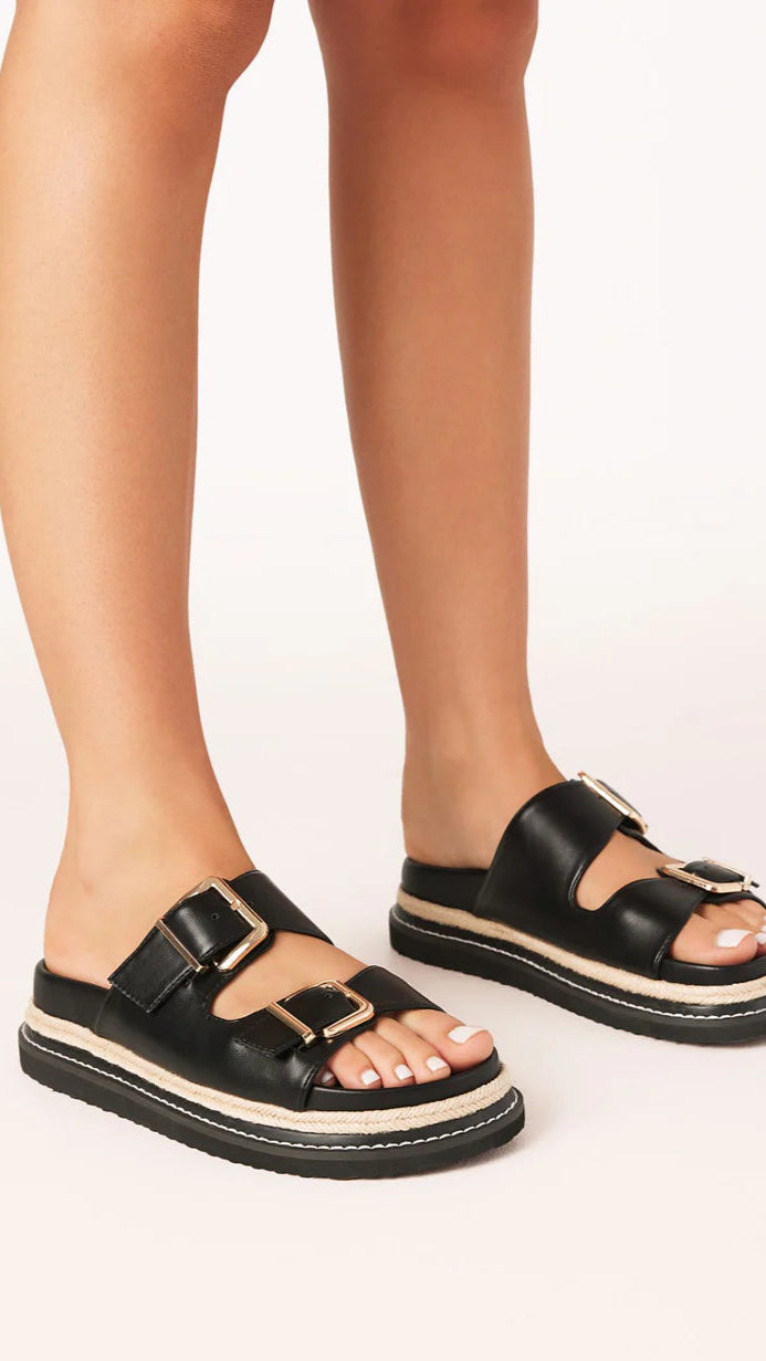 Alder Slide - Black - Billy J