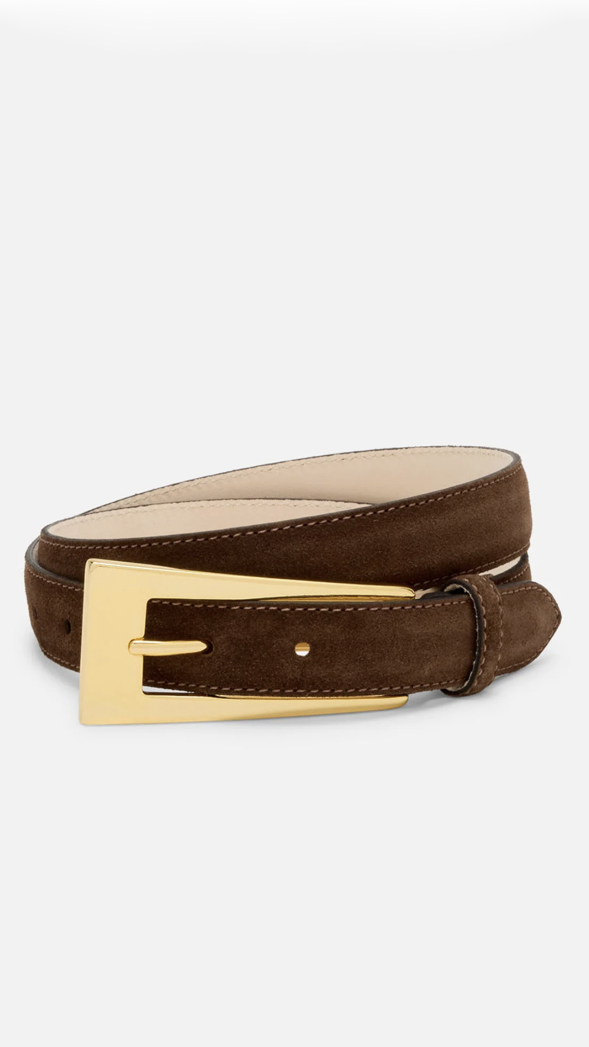 Stacey Belt - Chocolate / Gold - Billy J