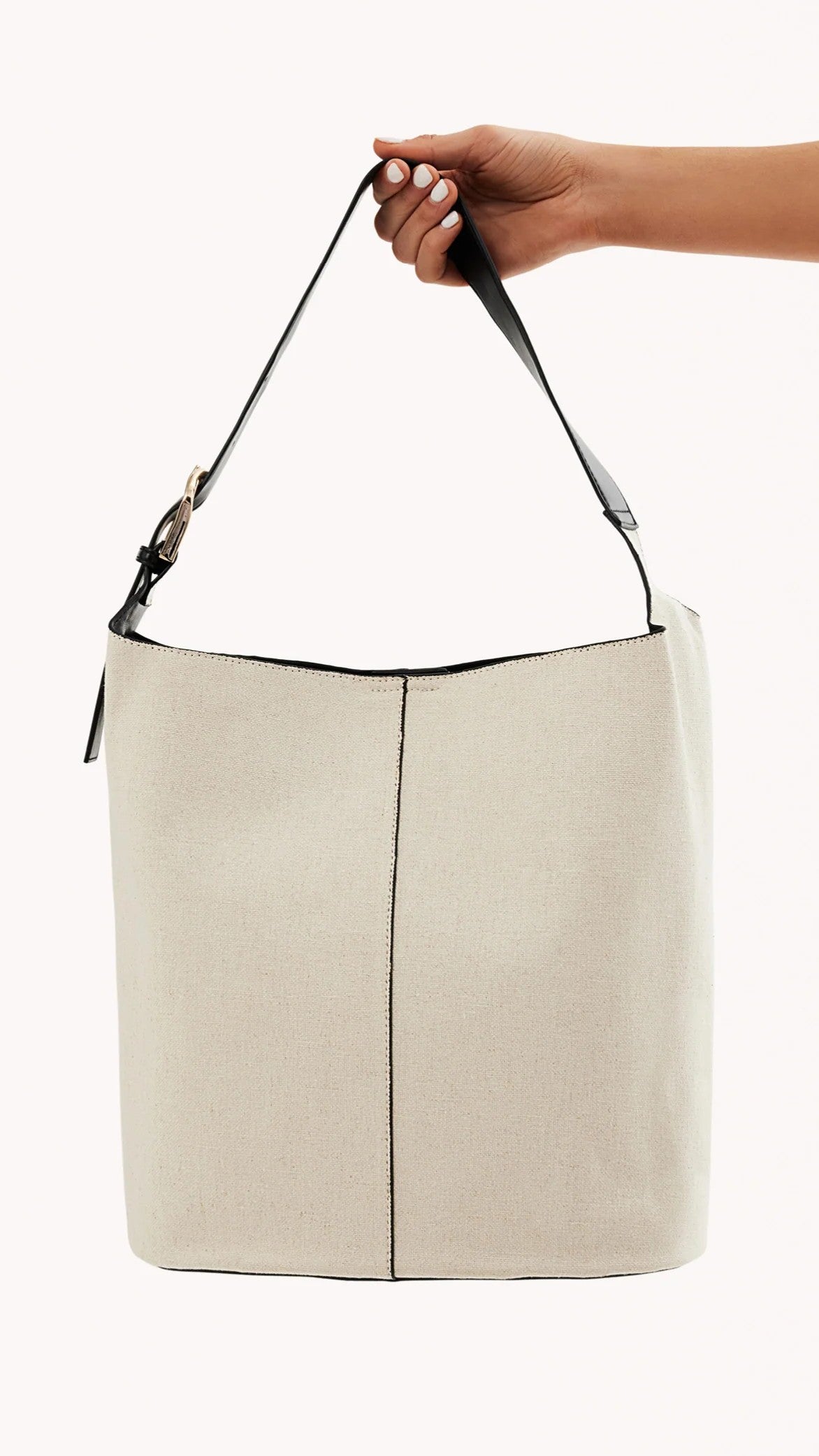 Cali Shoulder Bag - Bone Linen - Billy J