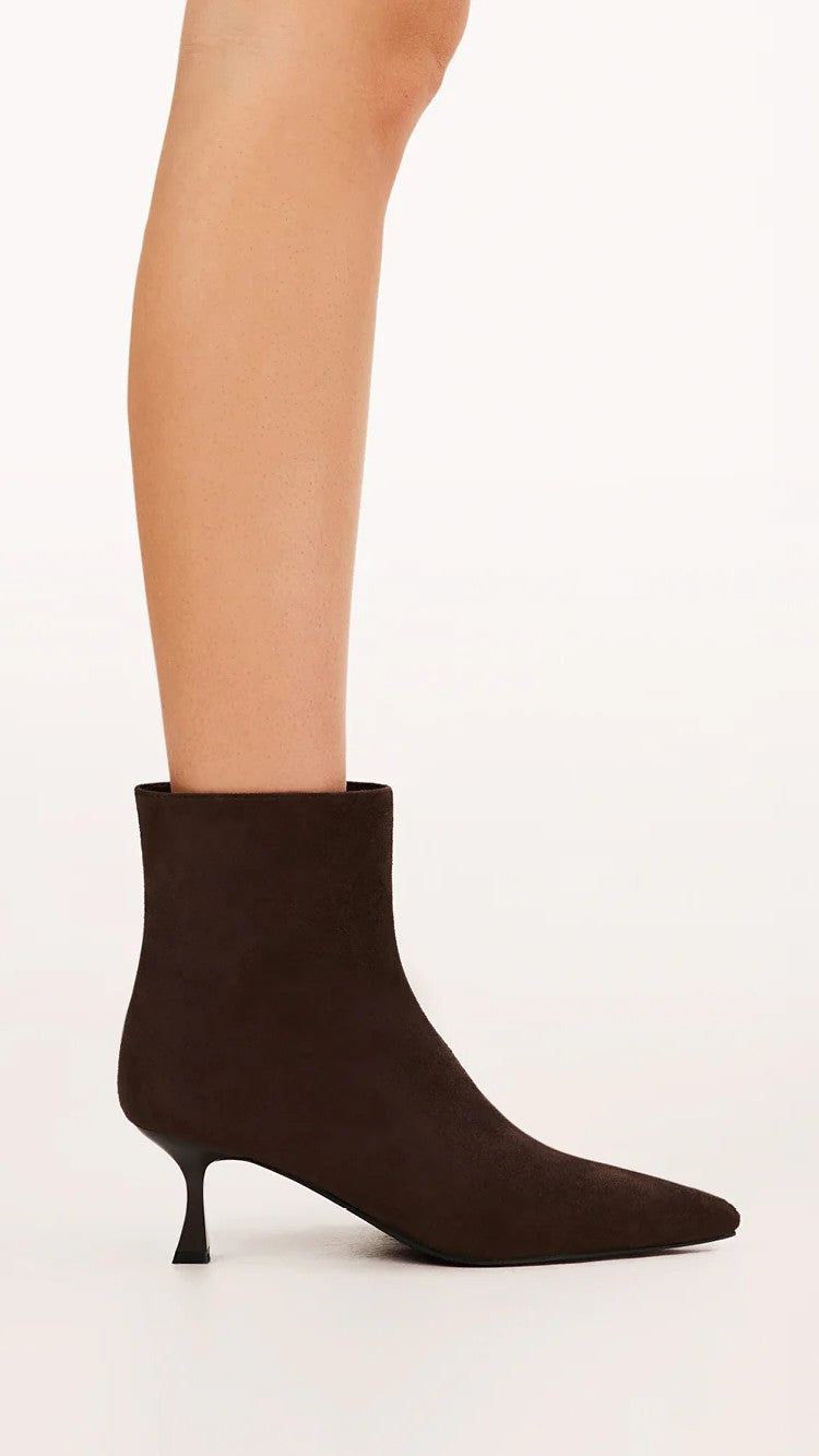 Carmella Boots - Dark Cacao Suede - Billy J